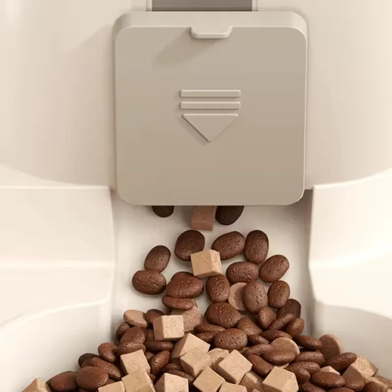 2-in-1 Automatic Pet Feeder & Water Dispenser